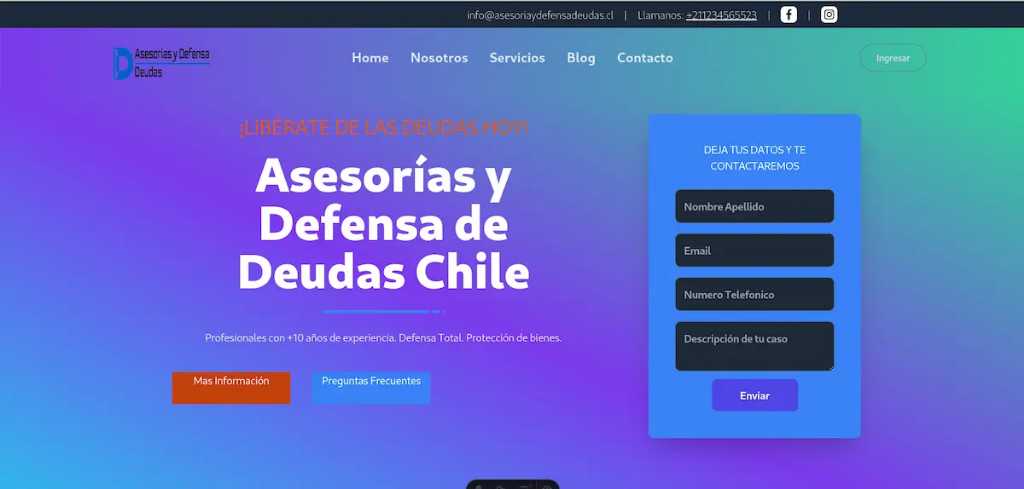 Asesoría y Defensa de Deudas
